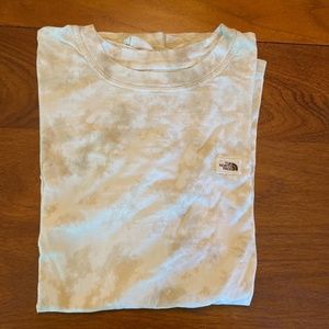 The North Face Tie-Dye T-Shirt/Size Large/Natural Pigment Dye
